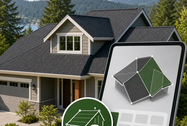 Online roofing calculator preview